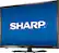 Left. Sharp - 24" Class LED HD Smart Roku TV - Black.