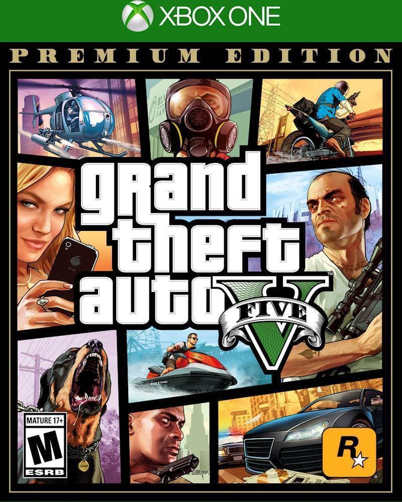 Grand Theft Auto V Premium Edition - Xbox One - Front_Zoom