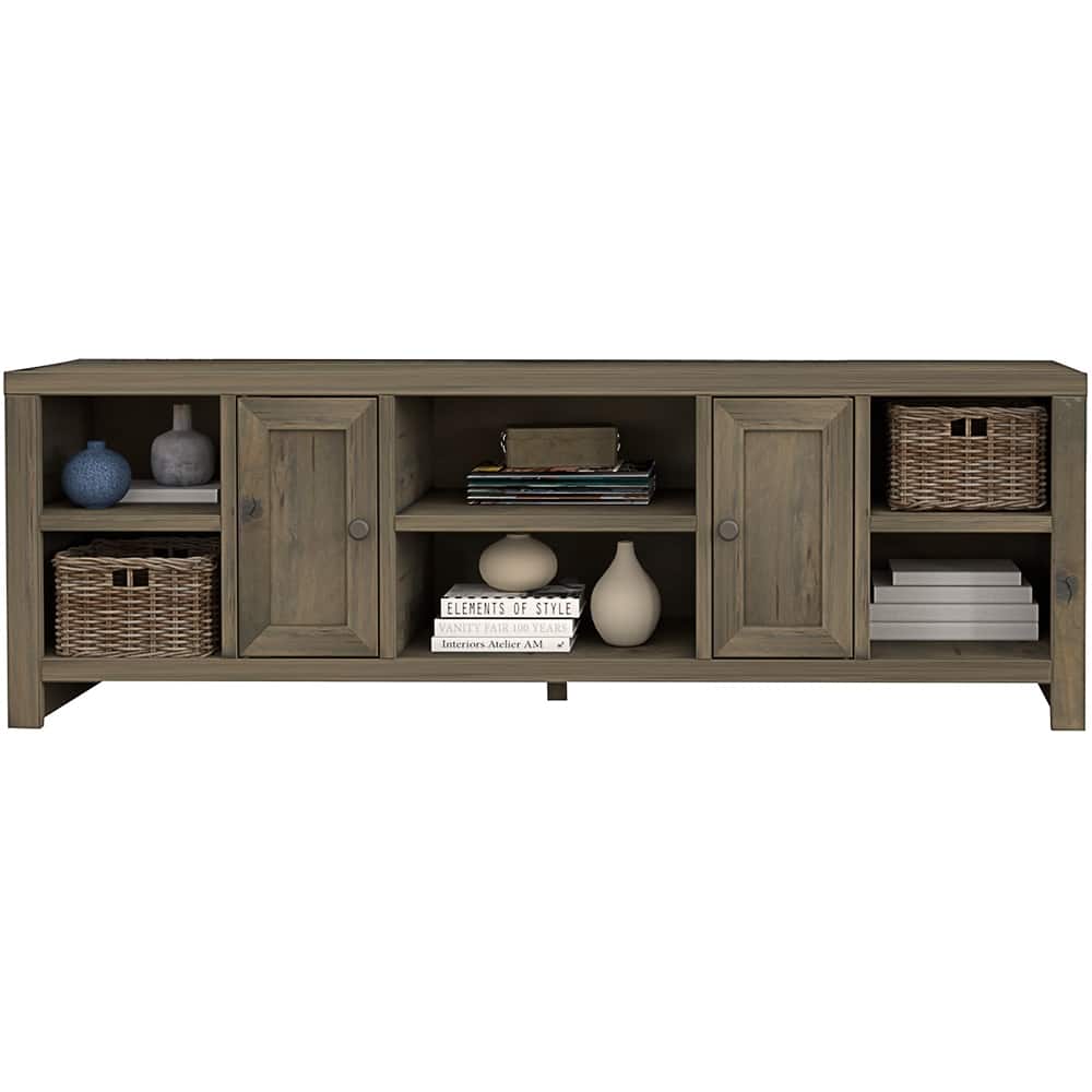 Legends Furniture - TV Stand for most TVs up to 80” - Barnwood - Front_Zoom