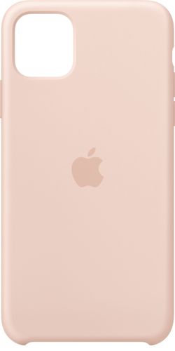 Apple - iPhone 11 Pro Max Silicone Case - Pink Sand was $39.99 now $26.99 (33.0% off)