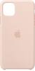 Apple - iPhone 11 Pro Max Silicone Case - Pink Sand-Front_Standard