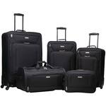 Best Buy American Tourister Fieldbrook XLT Luggage Set 5 Piece Black 92290 1041