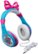 Angle Zoom. eKids - JoJo Siwa Wired Over-the-Ear Headphones - White/Pink/Blue.
