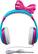 Alt View 12. eKids - JoJo Siwa Wired Over-the-Ear Headphones - White/Pink/Blue.