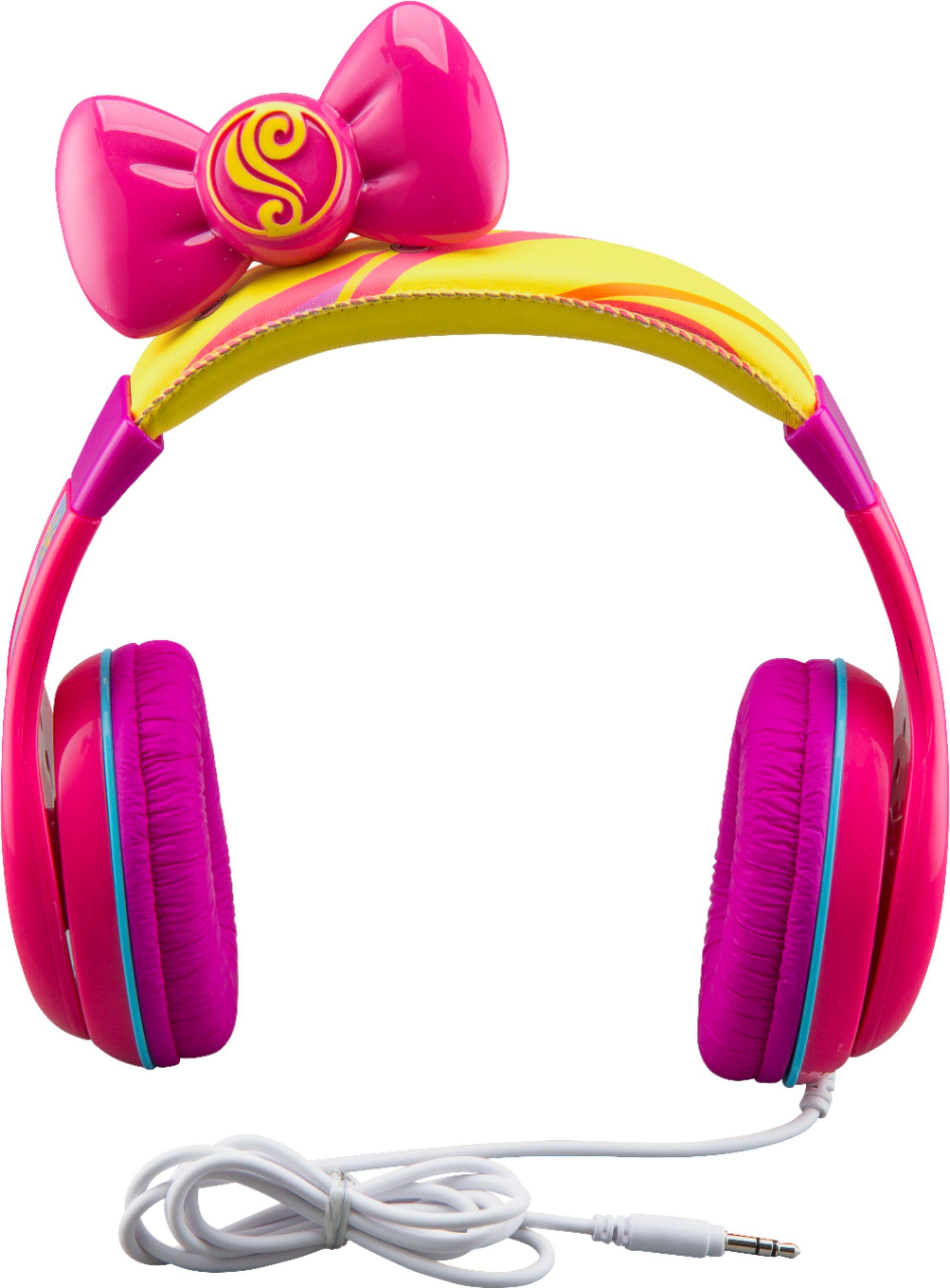 Alt View 11. eKids - Sunny Day Wired Over-the-Ear Headphones - Yellow/Red/Purple/Pink/Blue.