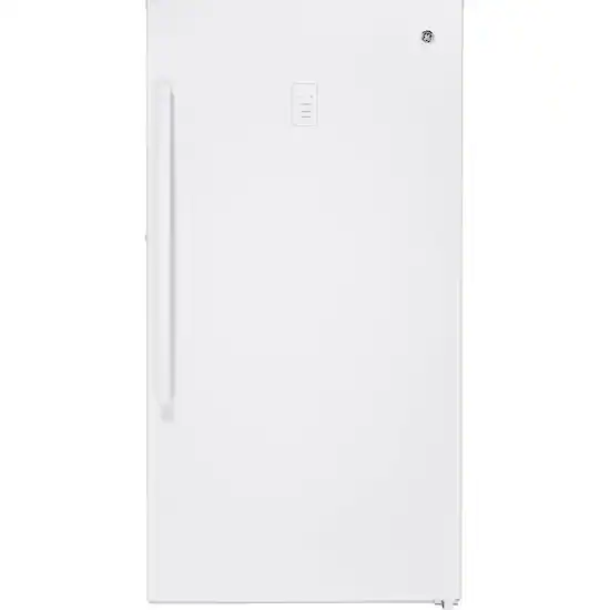 GE 17.3 Cu. Ft. Frost-Free Upright Freezer White FUF17SMRWW