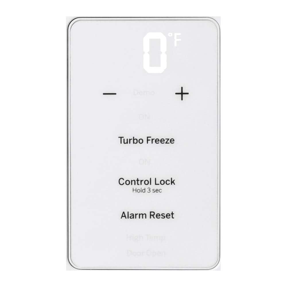 Alt View 12. GE - 17.3 Cu. Ft. Frost-Free Upright Freezer - White.