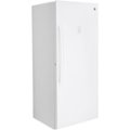 Angle Zoom. GE - 21.3 Cu. Ft. Frost-Free Upright Freezer - White.