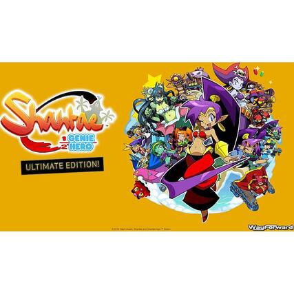 Front. Nintendo - Shantae: Half-Genie Hero. - T (Teen 13+)
