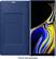 Alt View 11. Samsung - LED Wallet Cover for Samsung Galaxy Note9 Cell Phones - Ocean Blue.