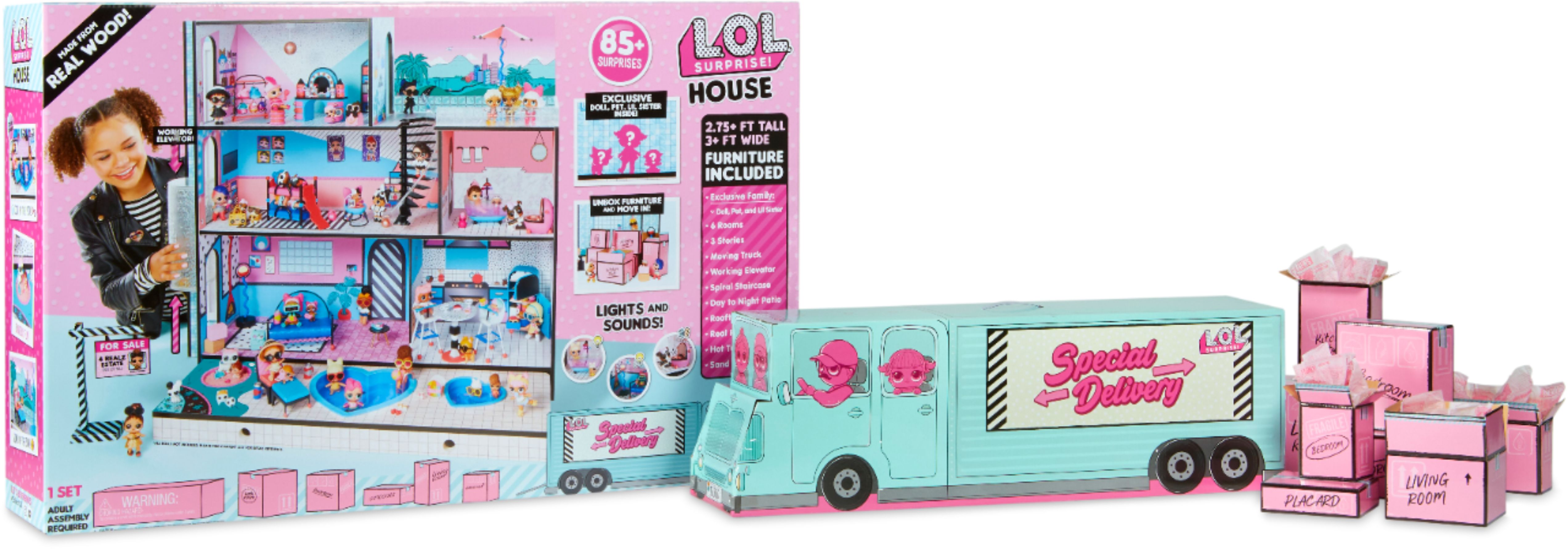 lol doll house surprise