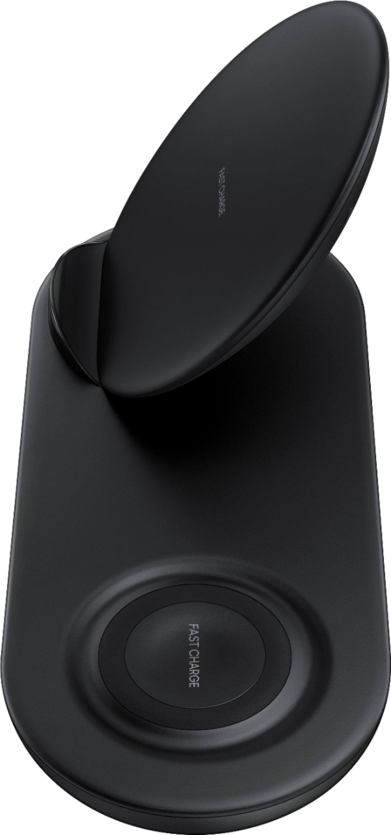 Alt View 12. Samsung - 7.5W Wireless Charger Duo - Black.