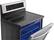 Alt View 11. LG - 6.3 Cu. Ft. Freestanding Electric True Convection Range with EasyClean and SmartDiagnosis - Stainless Steel.
