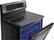 Alt View 11. LG - 6.3 Cu. Ft. Self-Cleaning Freestanding Electric Convection Range with EasyClean - PrintProof Black Stainless Steel.