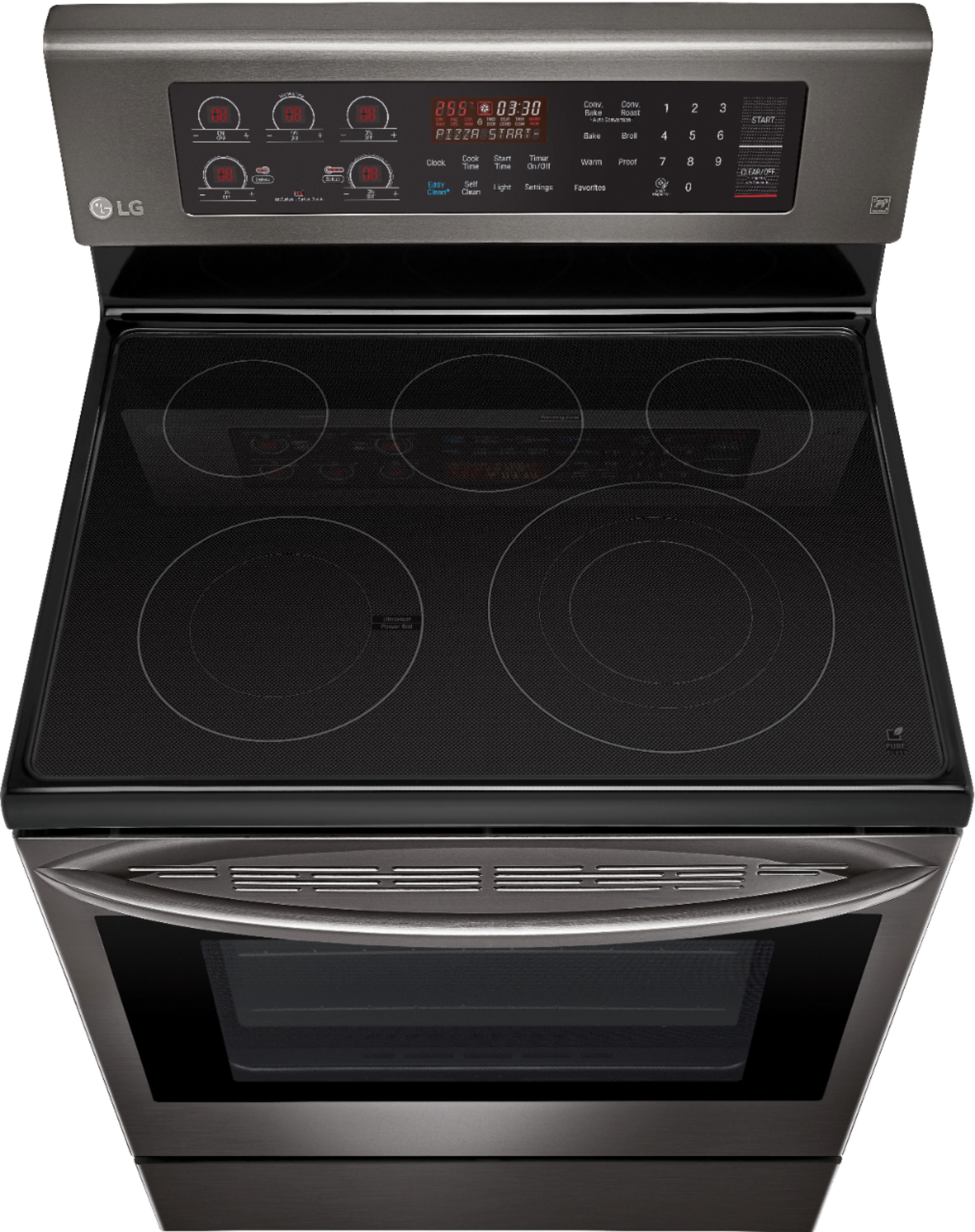6.3 cu. ft. Electric Single Oven Range with EasyClean®