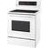 Left. LG - 6.3 Cu. Ft. Self-Cleaning Freestanding Electric Convection Range - Smooth White.
