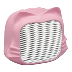 iLive - Wild Tailz Portable Bluetooth Speaker - Pink - Front_Zoom