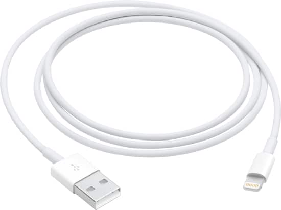 Apple 3.3 USB Type A to Lightning Charging Cable White MXLY2AM A