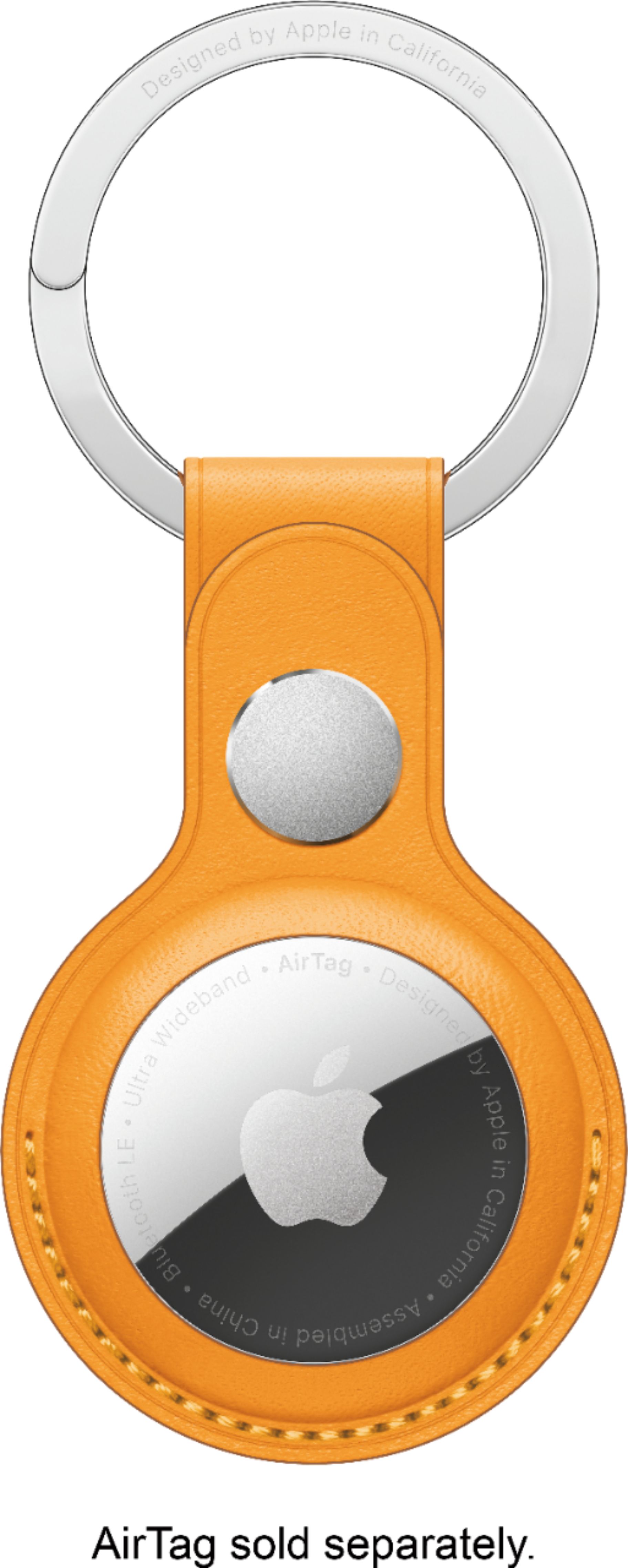 Apple MMN83AM/A AirTag Hermès Custom-Etched Key Ring (Piment
