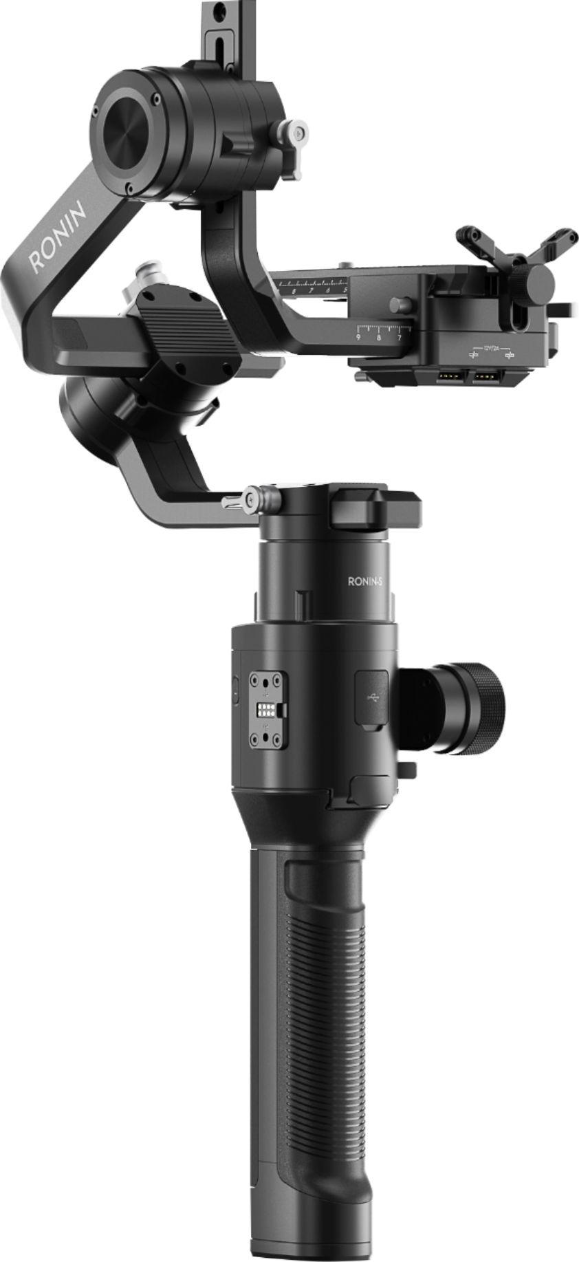 Angle View: DJI - Ronin-S Handheld Gimbal Stabilizer for DSLR and Mirrorless Cameras