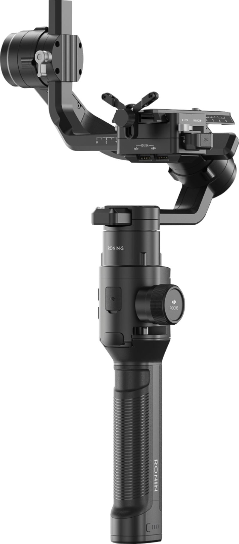 Left View: DJI - Ronin-S Handheld Gimbal Stabilizer for DSLR and Mirrorless Cameras