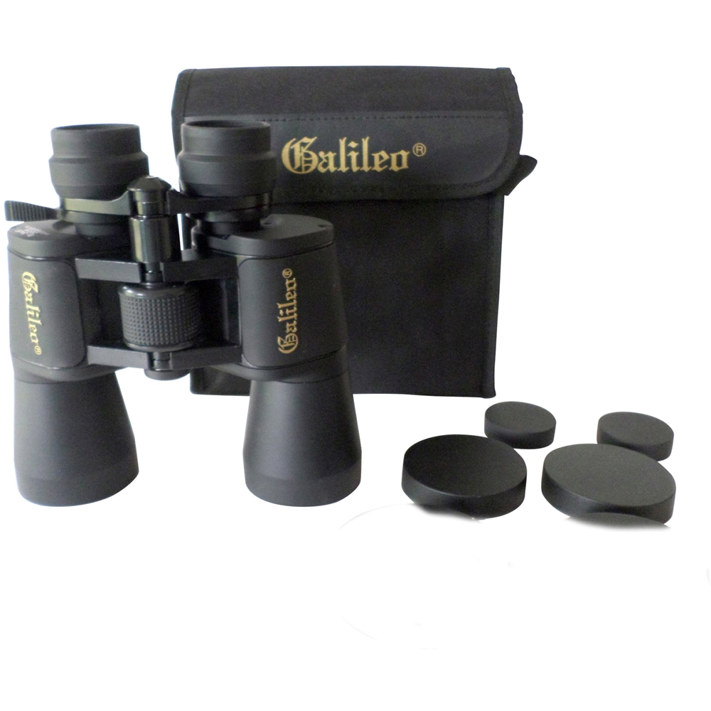 Angle View: Galileo - 8-24 x 50 Binoculars - Black