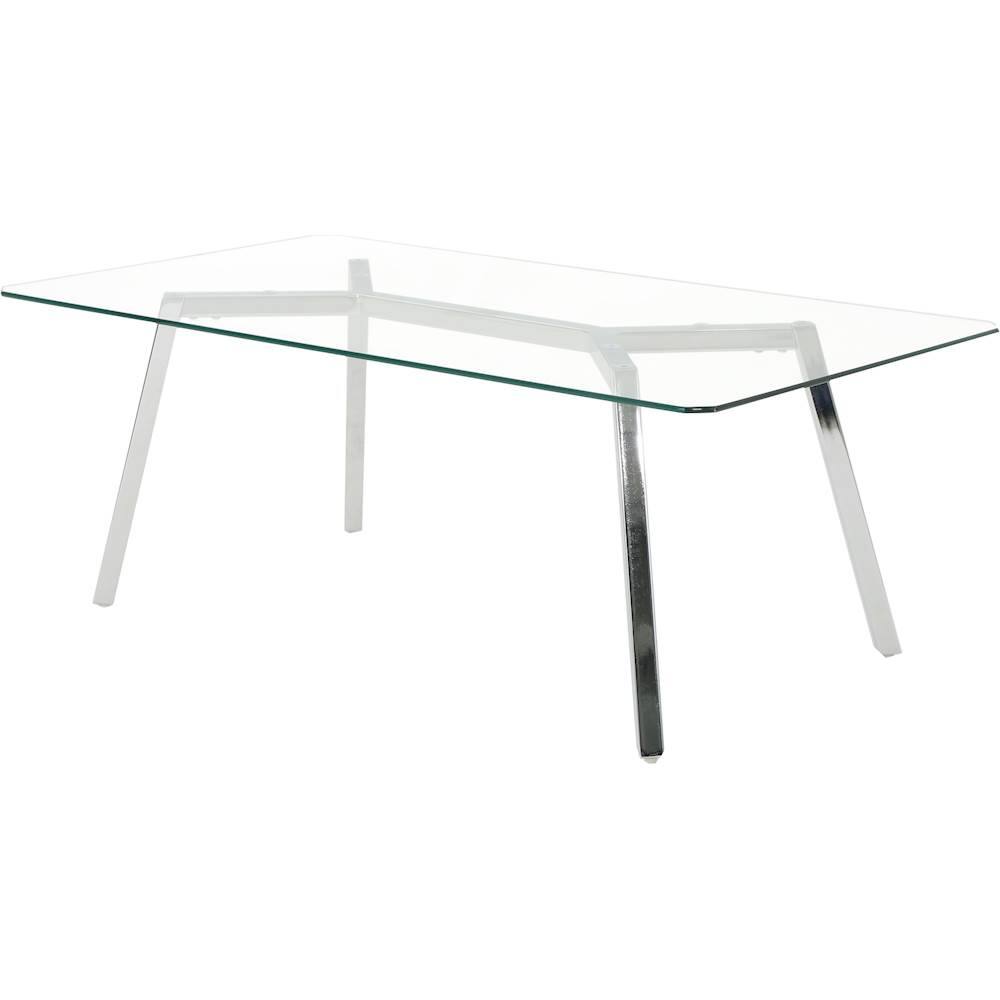 Left View: Noble House - Urbana Coffee Table - Clear