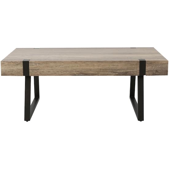 Noble House Irondale Coffee Table Canyon Gray 299986 Best Buy