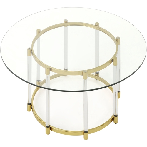 Noble House - Bremer Coffee Table - Clear