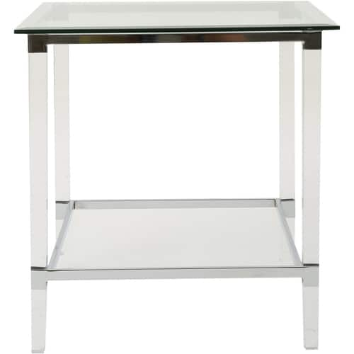 Noble House - Caledonia Accent Table - Clear