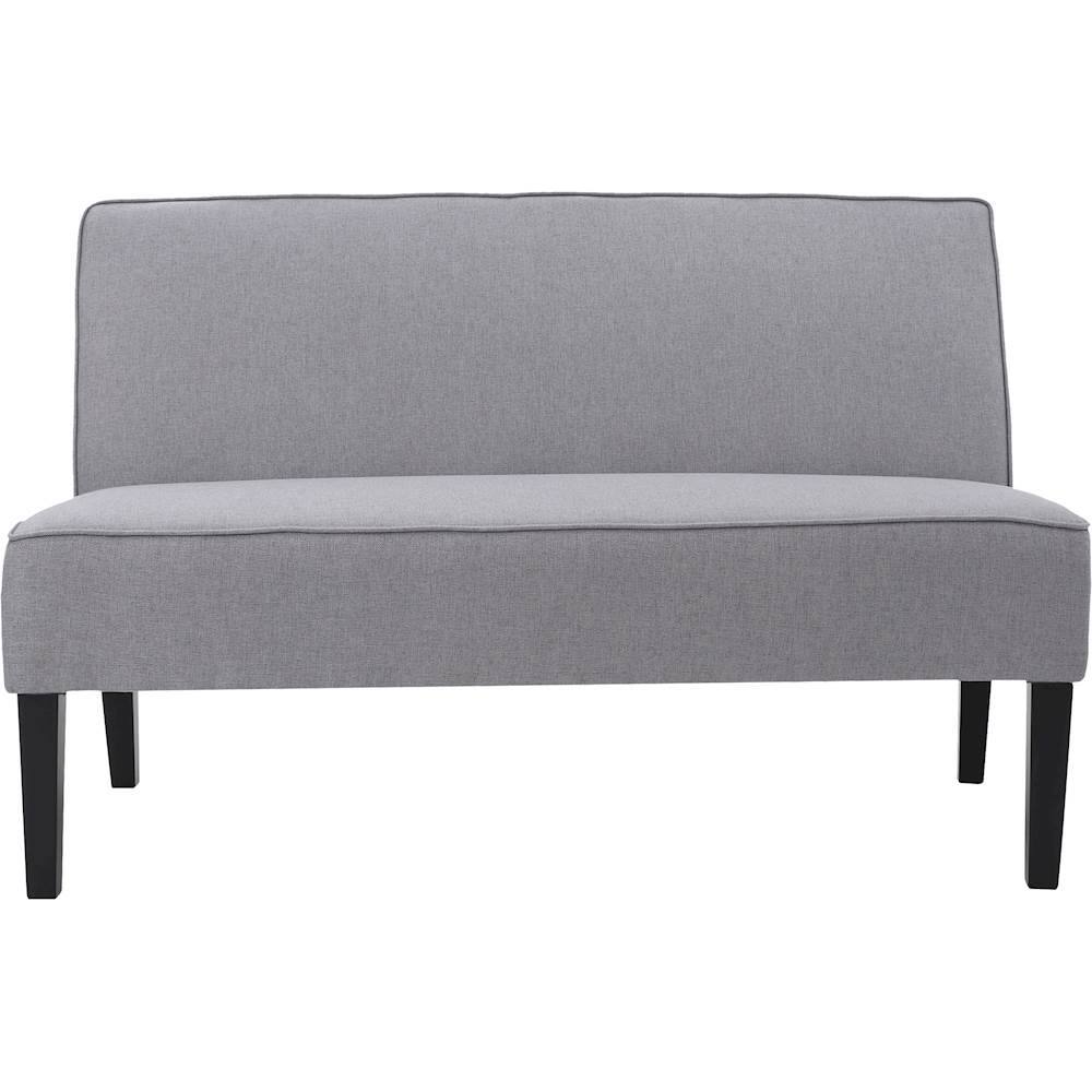 Front. Noble House - Monticello Loveseat - Light Gray.