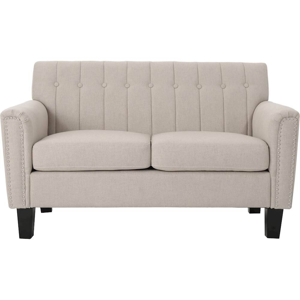 Front. Noble House - Sheffield Loveseat - Wheat.