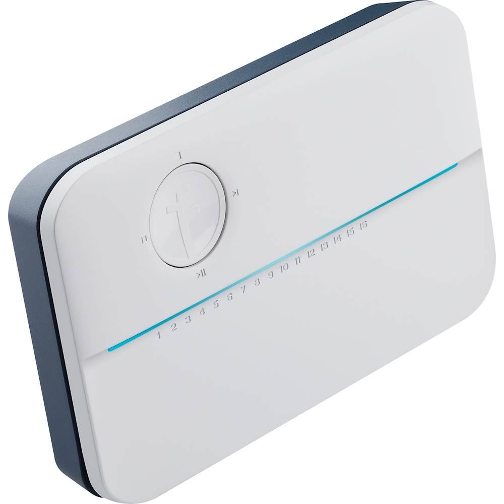 Angle. Rachio - 16-zone 3rd Generation Smart Sprinkler Controller - White.