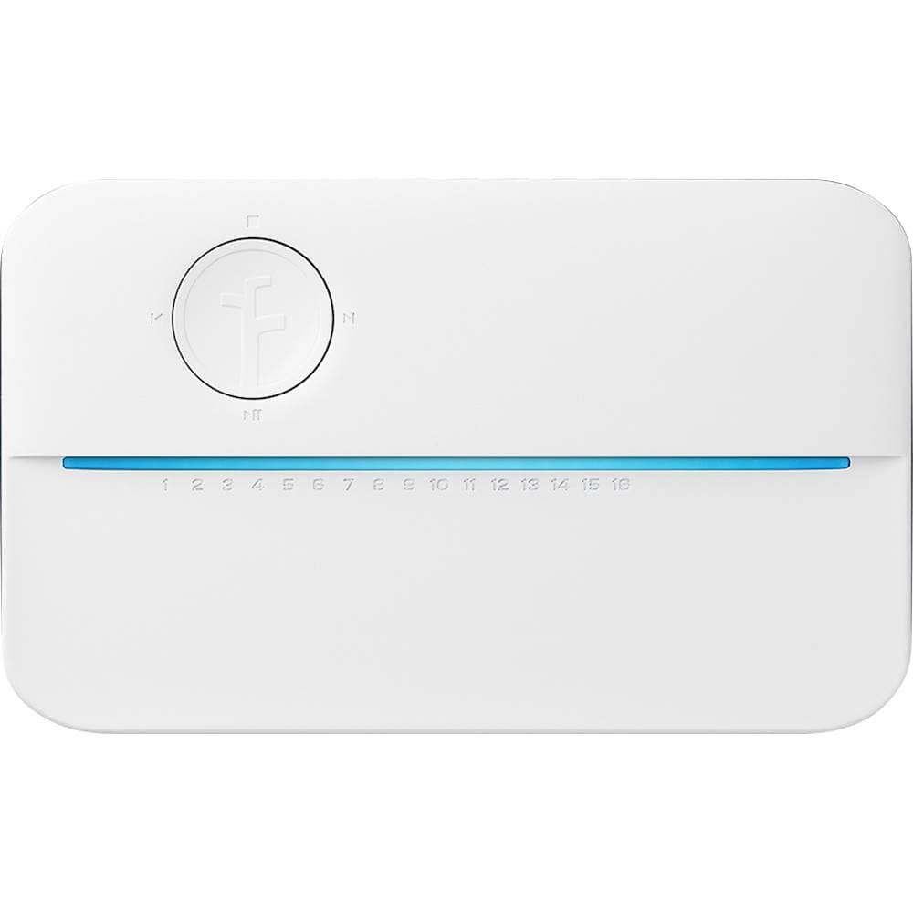 Rachio - 16-zone 3rd Generation Smart Sprinkler Controller - White - Front_Zoom