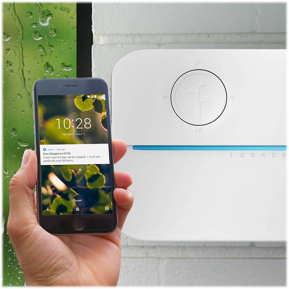 Alt View 16. Rachio - 16-zone 3rd Generation Smart Sprinkler Controller.