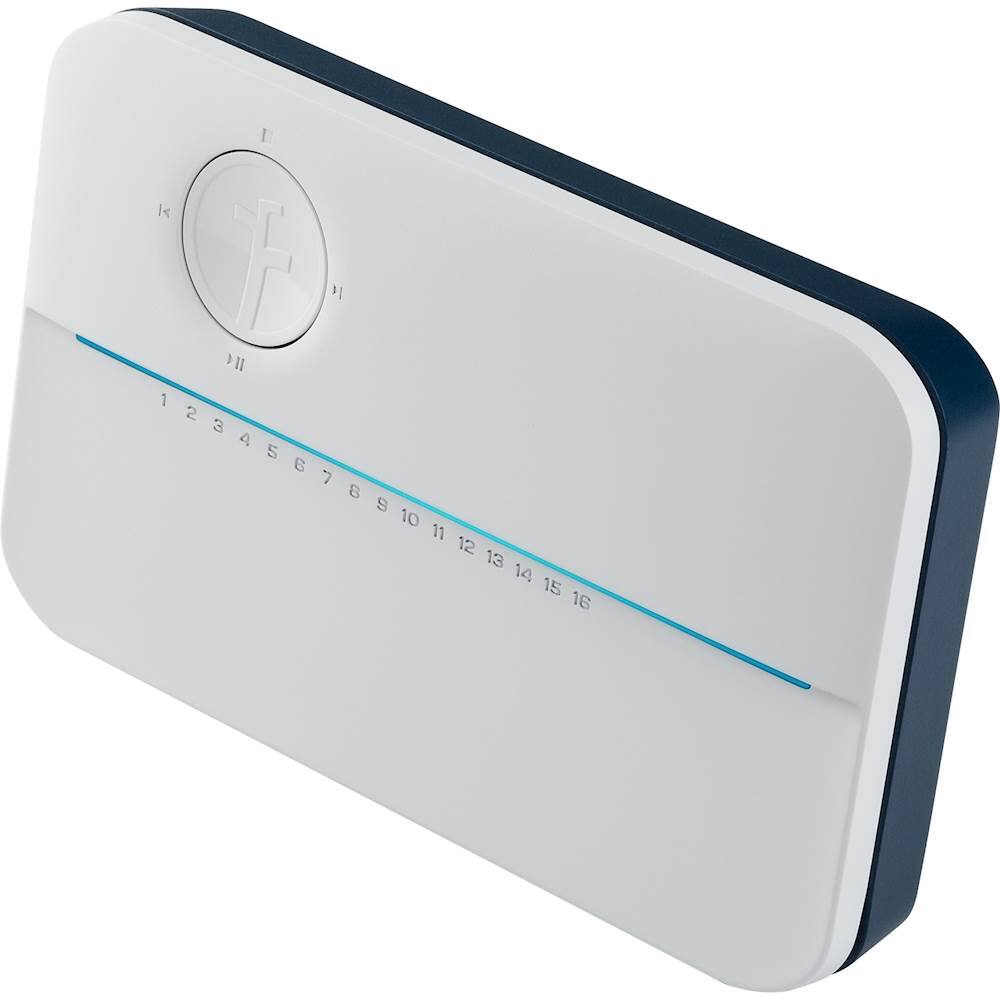 Left. Rachio - 16-zone 3rd Generation Smart Sprinkler Controller - White.