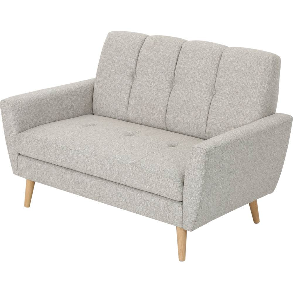 Left View: Noble House - Bayfield Loveseat - Beige