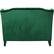 Alt View 11. Noble House - Prescott Tufted Wingback Loveseat - Emerald.