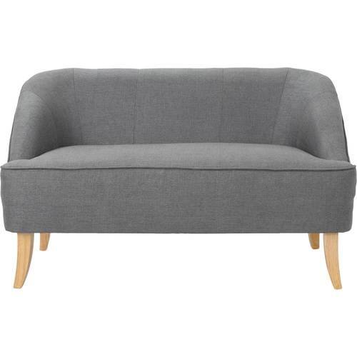 Noble House - Garland Loveseat - Dark Gray