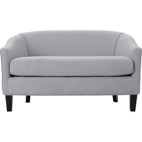 Noble House - Lauderdale Loveseat - Light Gray