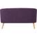 Alt View 11. Noble House - Hickory Loveseat - Muted Purple.