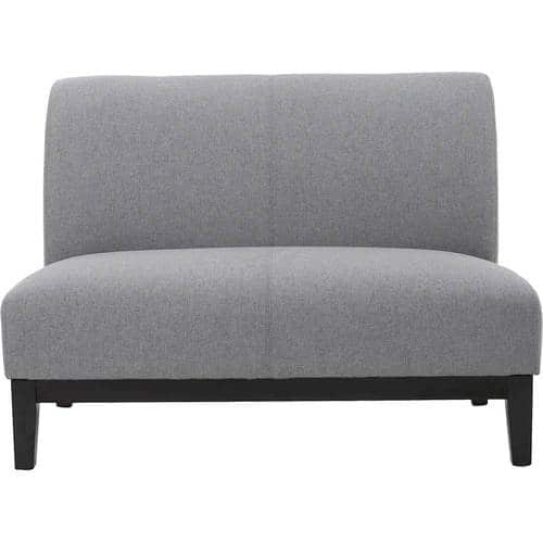 Noble House - Beaumont Slipper Loveseat - Gray