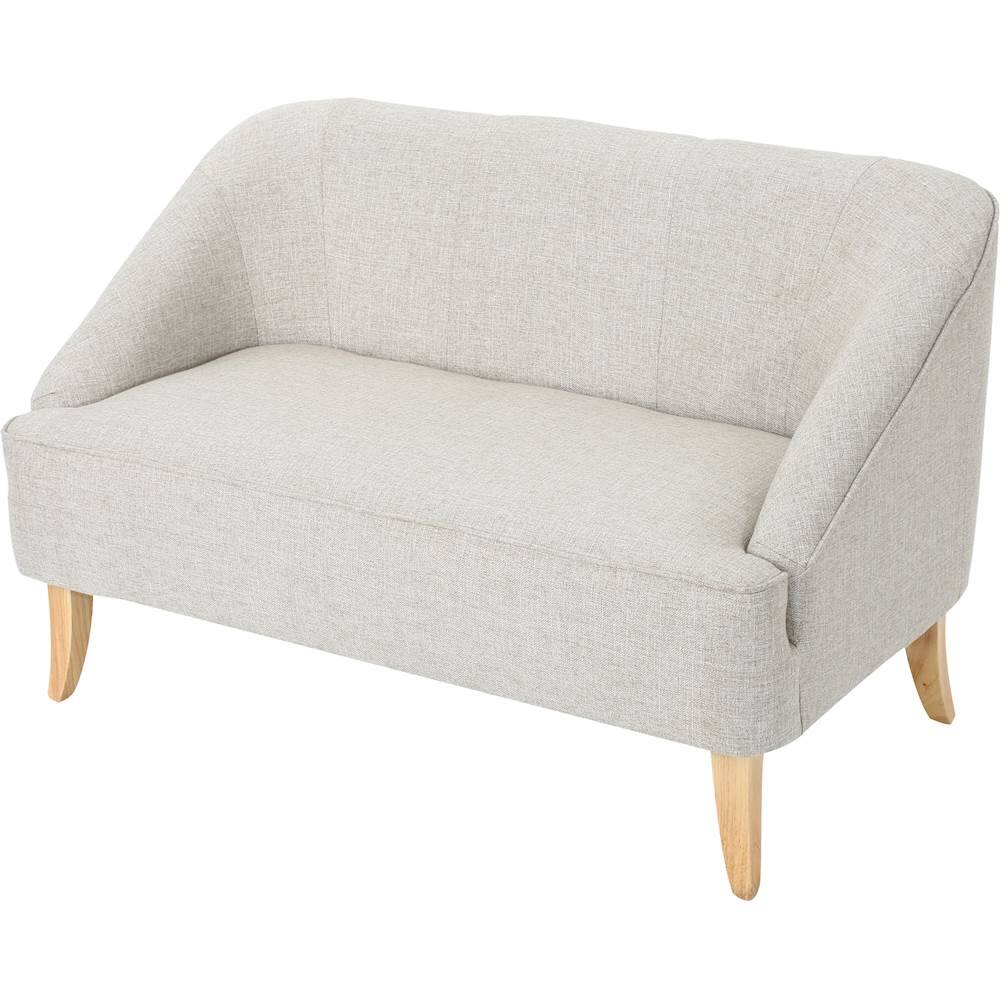 Left View: Noble House - Garland Loveseat - Beige