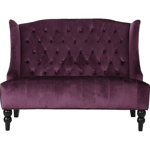 Noble House - Holbrook Tufted Loveseat - Raisin