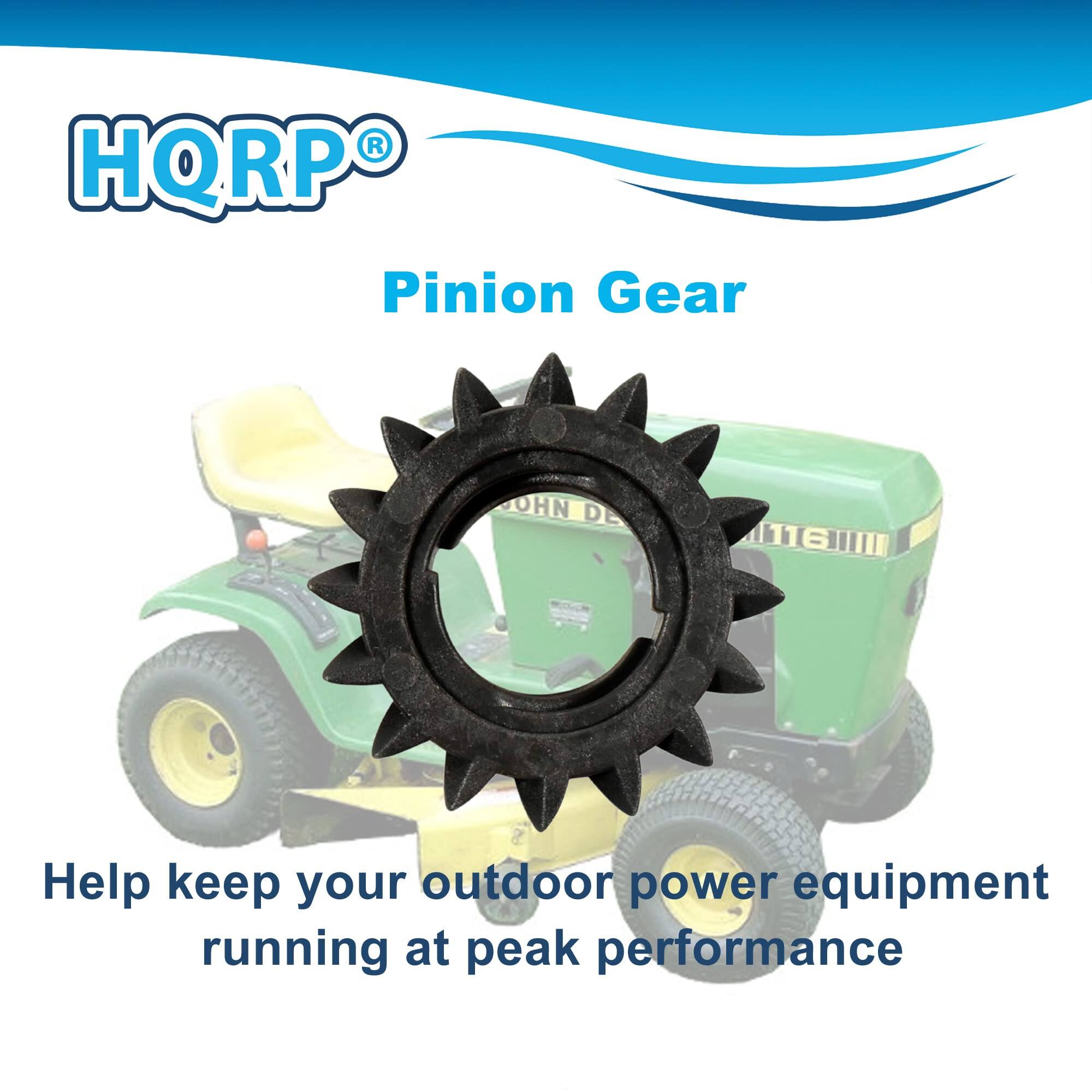 HQRP® Pinion Gear  
Help keep your outdoor power equipment running at peak performance