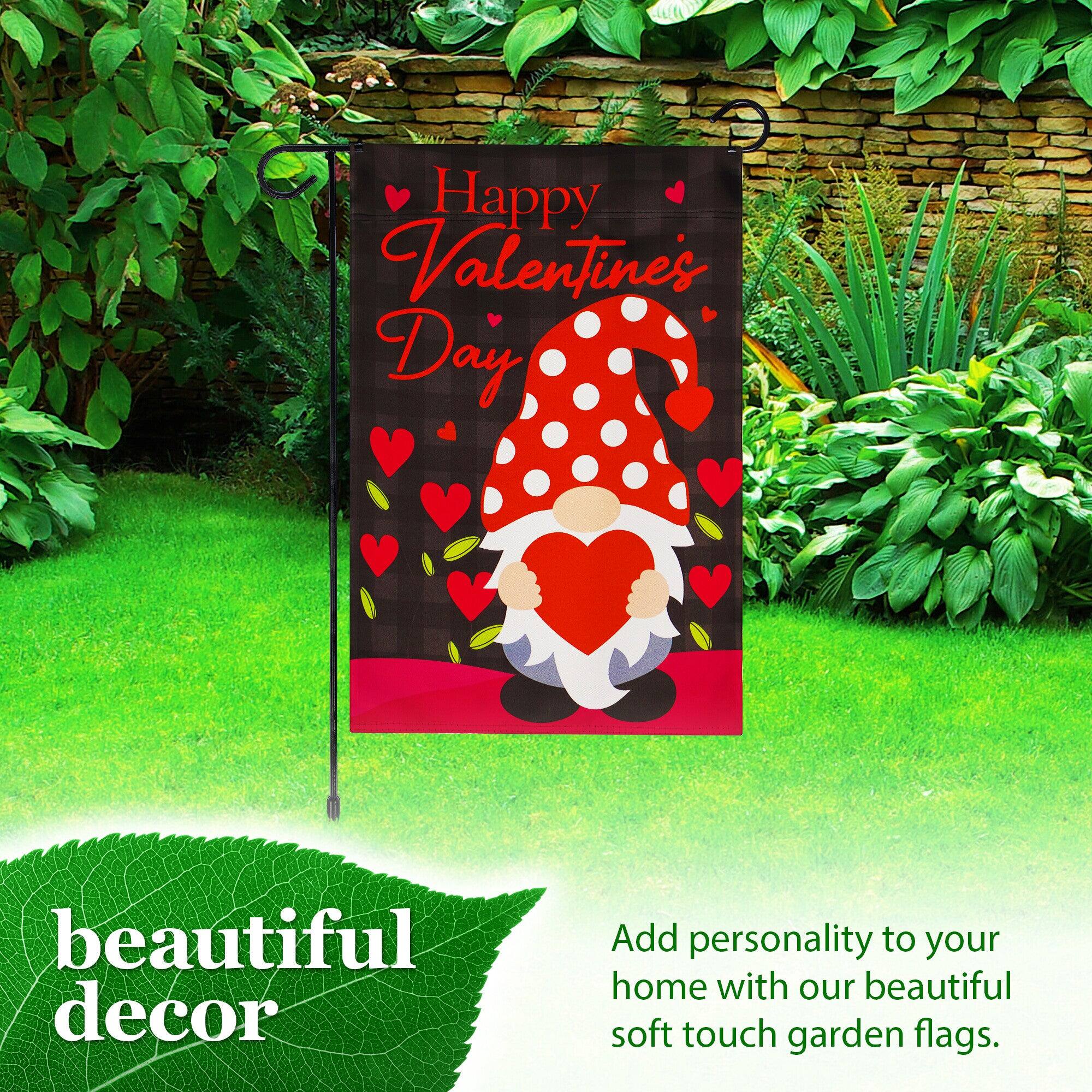 Happy Valentine's Day beautiful decor

Add personality to your home with our beautiful soft touch garden flags.