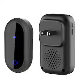 Cluzine - Self-Powered Wireless Standard Doorbell, No Battery, IP68 Waterproof, 4 Volume Levels, 1000ft Range