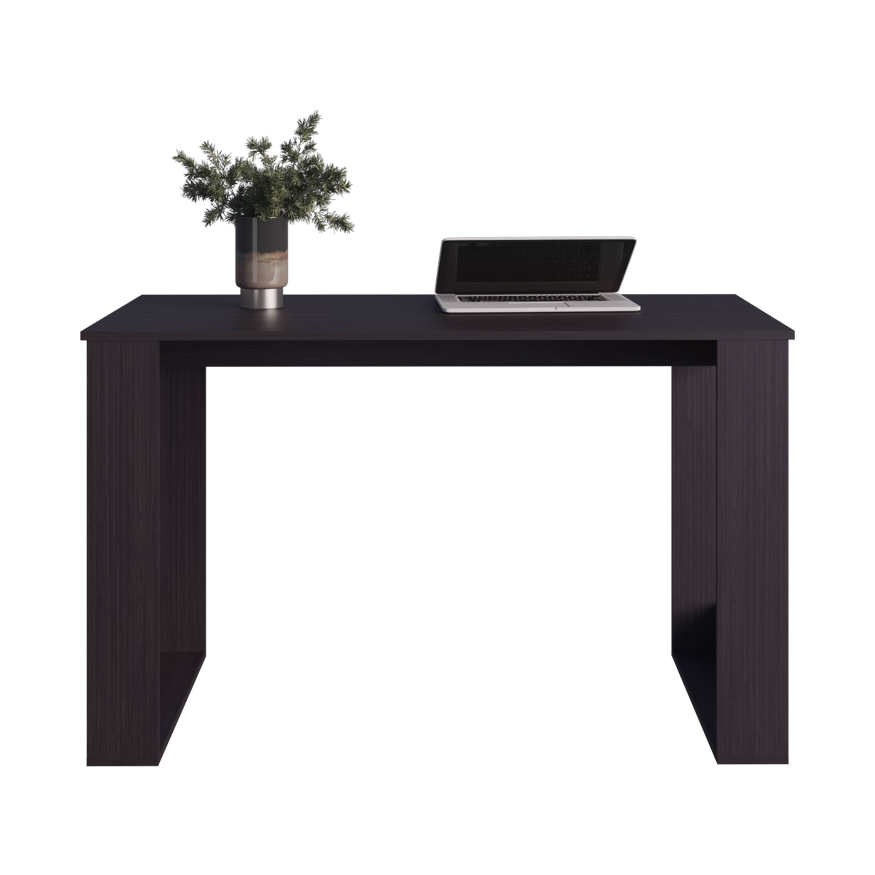 Alt View 1. Spaco - Spaco 47x24 Inch Writing Computer Desk, Space Saving, for Home Office - Black+Wenge.