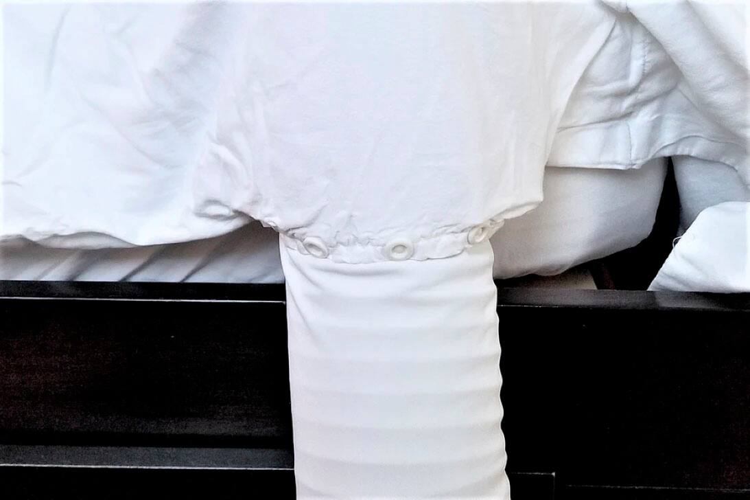 Alt View 11. BedJet - Single Zone Cloud Sheet King Size - White.