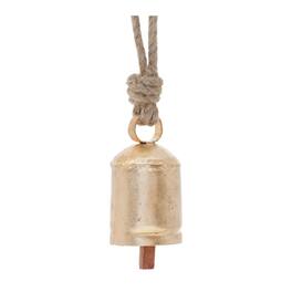 BreeBe - Metal Bell Ornament (Set of 6) - Gold